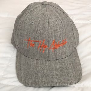 The Hip Abduction (band) grey hat